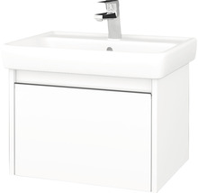 Kúpeľňová skrinka s umývadlom Dřevojas Bono 54,5x39 cm biela umývadlo Q 203221-thumb-0