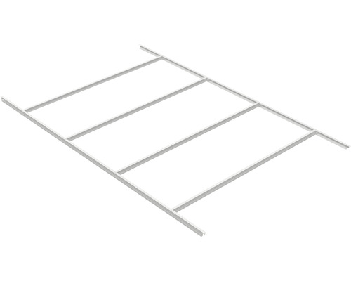 Stropná rastrová konštrukcia z kovu