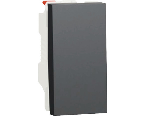 Tlačidlo Schneider Electric Nová Unica NU310654 r.1/0 antracit Vložka svetelného spínača