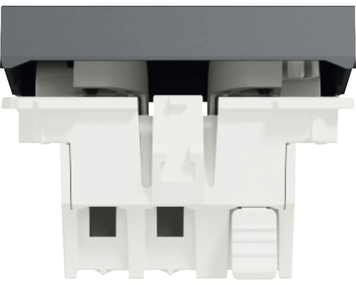 Detailný pohľad na spínač pre elektroinštaláciu