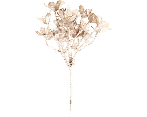 Dekoratívna umelá kvetina s kvetmi a stonkou