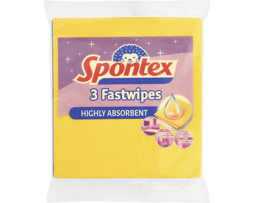 Spontex Fastwipes, 3 kusy, vysoko savé