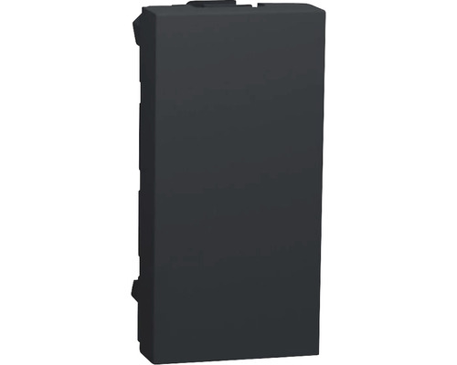 Kryt záslepný Schneider Electric Nová Unica NU986554 antracit Spínačová vložka