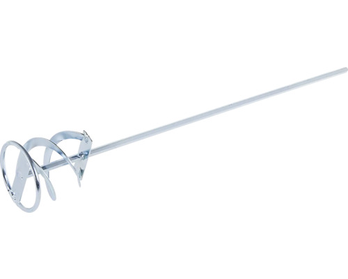 Kovový špirálový miešací nadstavec na maltu a farby