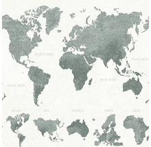 Mapa sveta ako dekorácia na stenu