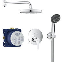 Sprchový systém Grohe s hlavovou sprchou, ručnou sprchou a podomietkovým termostatom