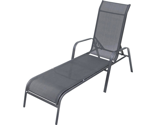 Záhradné ležadlo s nastaviteľným operadlom