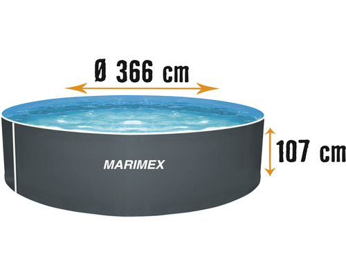 Nadzemný bazén Marimex Orlando 3,66x1,07 m bez príslušenstva-0