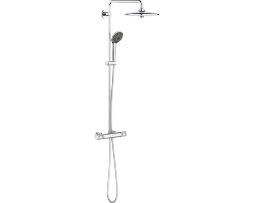 Sprchový systém s termostatickou batériou GROHE Vitalio Joy Shower System chróm lesk 27298003