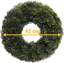 Jedľový veniec s priemerom 45 centimetrov