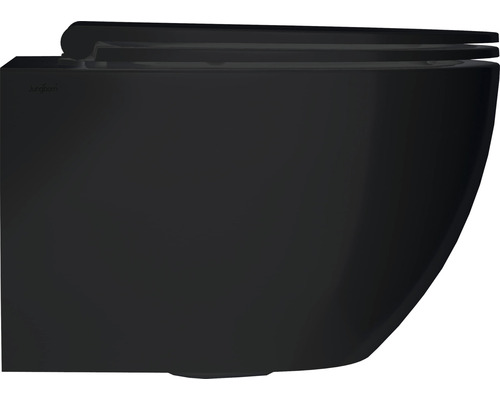 Závesné hlbokosplachovacie WC zo sanitárnej keramiky