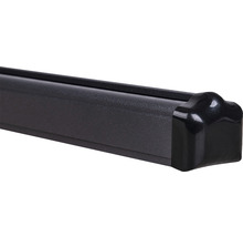 Plastová vodiaca lišta rolety s koncovkou