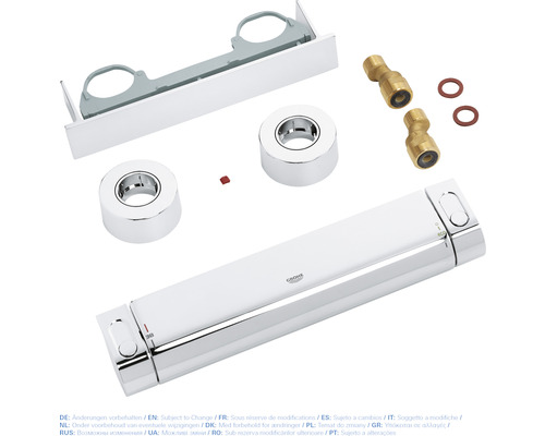 Grohe Rapido Smartbox podomietkové teleso s príslušenstvom