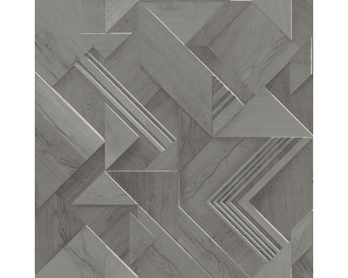 Vliesová tapeta 235309 Geometrická drevený dekor 10,05x0,53 m