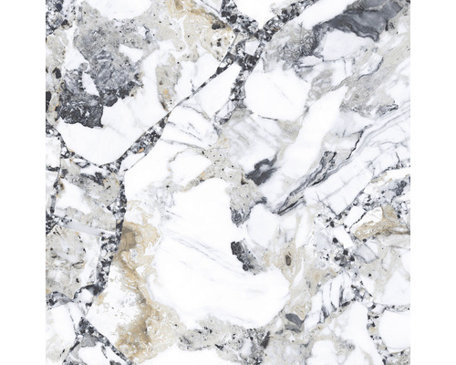 Detailný záber dlaždice s mramorovou štruktúrou.