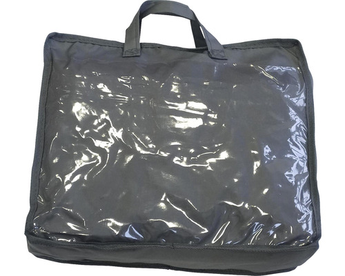 Prepravná taška s rúčkami a priehľadným okienkom