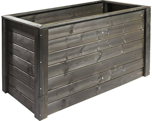 Obdĺžnikový kvetináč z dreva