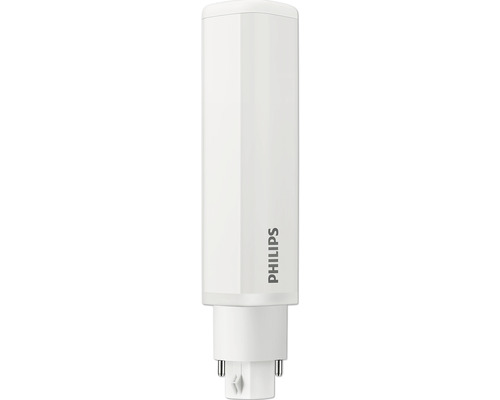 LED žiarovka Philips PL-C G24d-2 / 6,5 W (náhrada za 18W) 650 lm 4000 K matná, 2P, tlmivka Žiarovka LED Philips