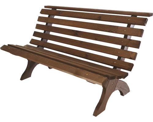 Drevená záhradná lavica