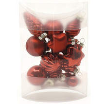 Balenie vianočných gúľ rôznych tvarov