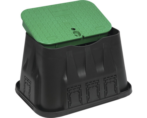 Ventilová šachta z plastu so zeleným vekom