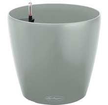 Sivý kvetináč Lechuza s ukazovateľom hladiny vody