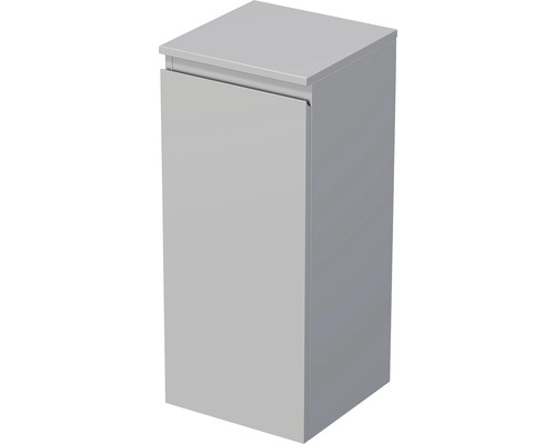 Kúpeľňová skrinka nízká Intedoor LANDAU sivá matná 35 x 83,4 x 35 cm