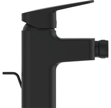 Čierna umývadlová batéria s pákou