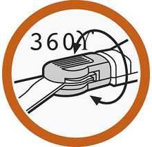 Pripojenie otočné o 360 stupňov