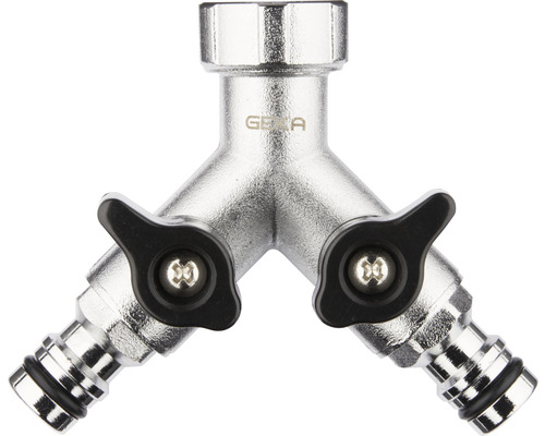 GEKA Y-rozdeľovač s dvoma ventilmi