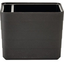 Štvorcový držiak na ceruzky z plastu