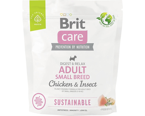 Granule pre psov Brit Care Dog Sustainable Adult Small Breed 1 kg