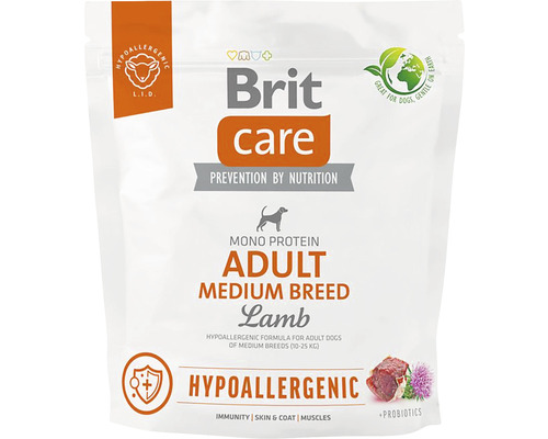 Granule pre psov Brit Care Dog Hypoallergenic Adult Medium Breed 1 kg