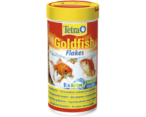 Vločkové krmivo pre ryby TetraGoldfish 250 ml