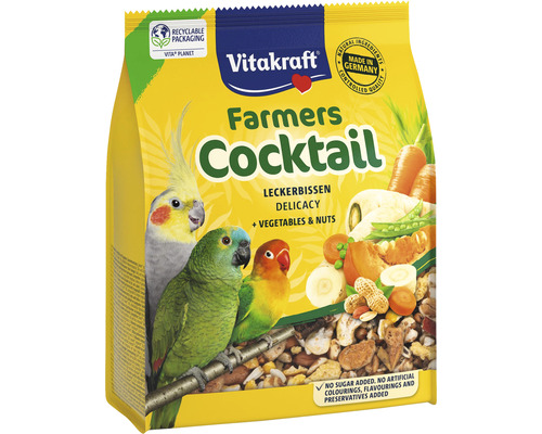 Krmivo pre papagáje Vitakraft Farmers Cocktail 250 g