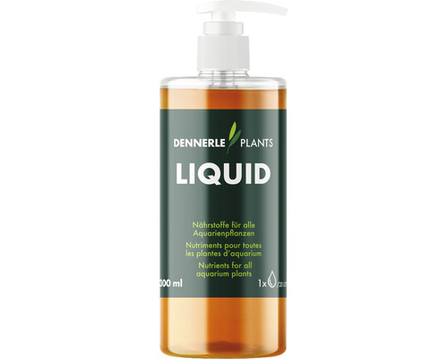 Hnojivo pre akváriové rastliny kvapalné Dennerle Plants Liquid 300 ml