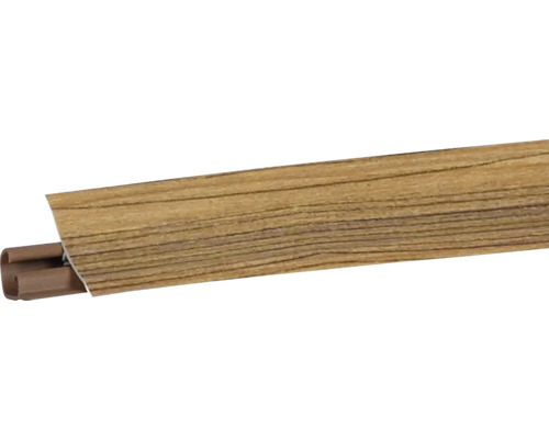 Tesniaca PVC lišta LB 23 3000 x 23 x 23 mm borovica bram Podlahová lišta s dreveným dekorom