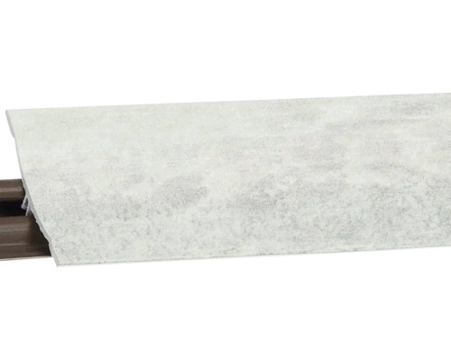 Tesniaca PVC lišta LB 23 3000 x 23 x 23 mm stromboli sivá Podlahová lišta s dekorom