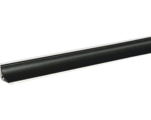 Tesniaca PVC lišta LB 15 3000 x 13,4 x 13,4 mm čierna matná