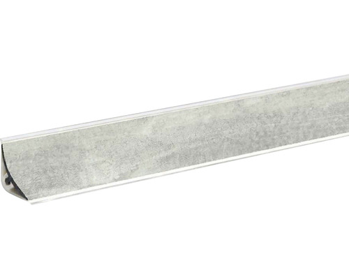 Tesniaca PVC lišta LB 15 3000 x 13,4 x 13,4 mm Stromboli sivá Rohový profil z plastu