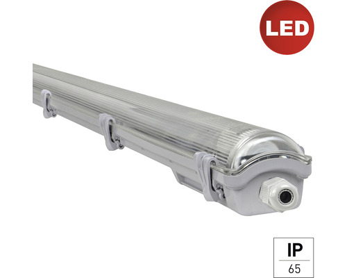 LED pracovné vodotesné svietidlo IP65 18W sivé