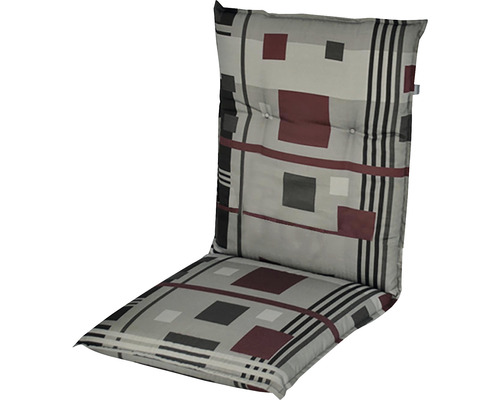 Polster na stoličku a kreslo s nízkou opierkou 100 x 48 x 6 cm Doppler LIVING 2914 Podsedák na stoličku s geometrickým vzorom pre záhradný nábytok