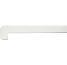Bočná krytka k parapetu 200 x 40 x 5 mm biela 2 ks