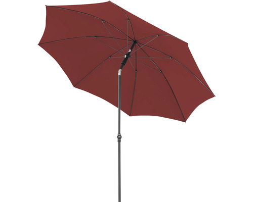 Otvorený záhradný slnečník so stredovou tyčou