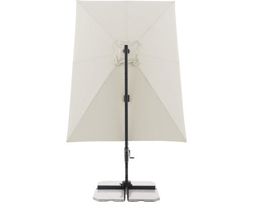 Štvorcový slnečník so stojanom pre vonkajšie použitie