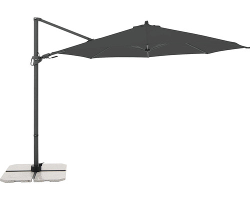 Voľne stojaci slnečník s podstavcom
