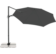 Závesný slnečník so základňou pre vonkajšie použitie