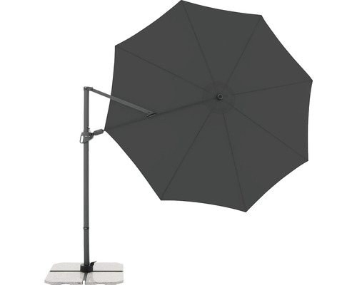 Výkyvný slnečník so stojanom na vonkajšie použitie