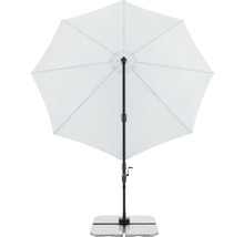 Štvorcový slnečník so stojanom na vonkajšie použitie