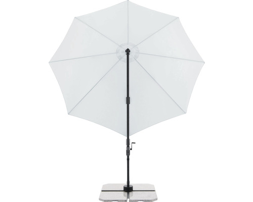 Štvorcový slnečník so stojanom na vonkajšie použitie